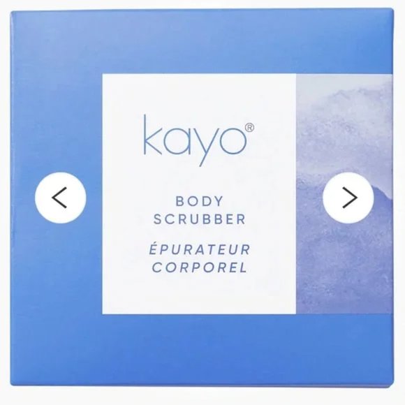 KAYO Silcone Body Care Body Scrubber BRAND NEW IN SEALED BOX!!! - Picture 3 of 4